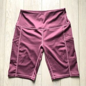 Don’t Ache for A Better Body Biker Short in Maeve Pink Size S